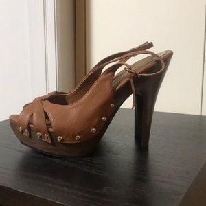 New Charlotte Russe Wood Heels